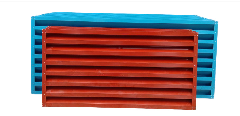 PPGI, PPGL & GI Wall Louvers Manufacturing